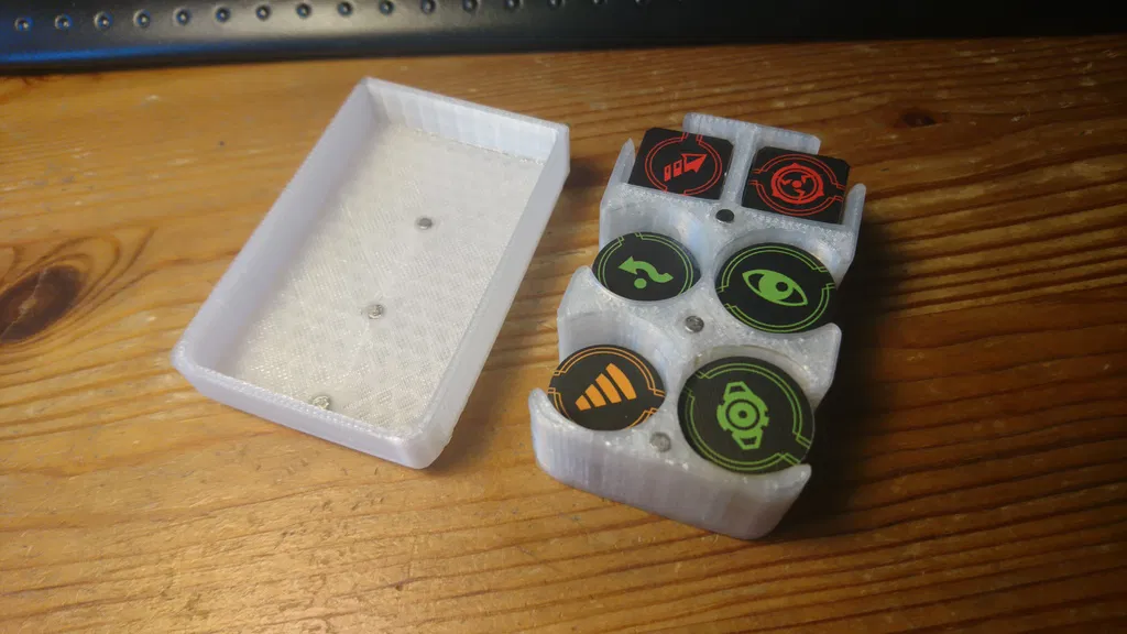 Hộp đựng Token Star Wars X-wing (focus, evade, ion, stress, v.v.) - Image 1