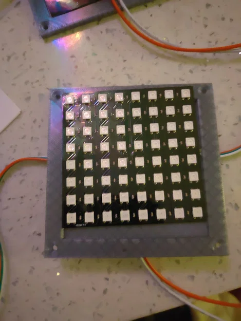 Khung giữ cho Tấm Hilbert Vuông + 8x8 LED - Image 3