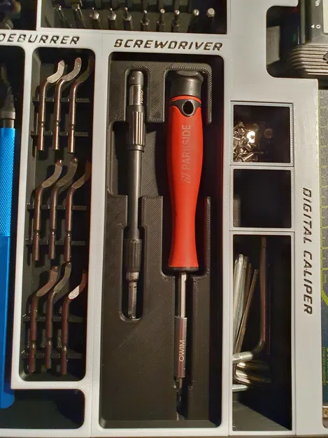 BaBo organizer insert giữ tua vít (6x2) - Image 2