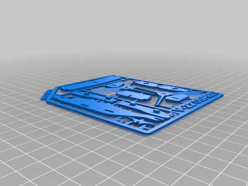 V-22 Osprey Kit Card - Mô Hình Máy Bay Cánh Quạt Nghiêng - Image 6