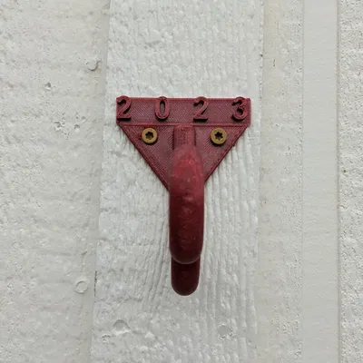 Móc treo vòng nguyệt quế Giáng Sinh cho cửa trước