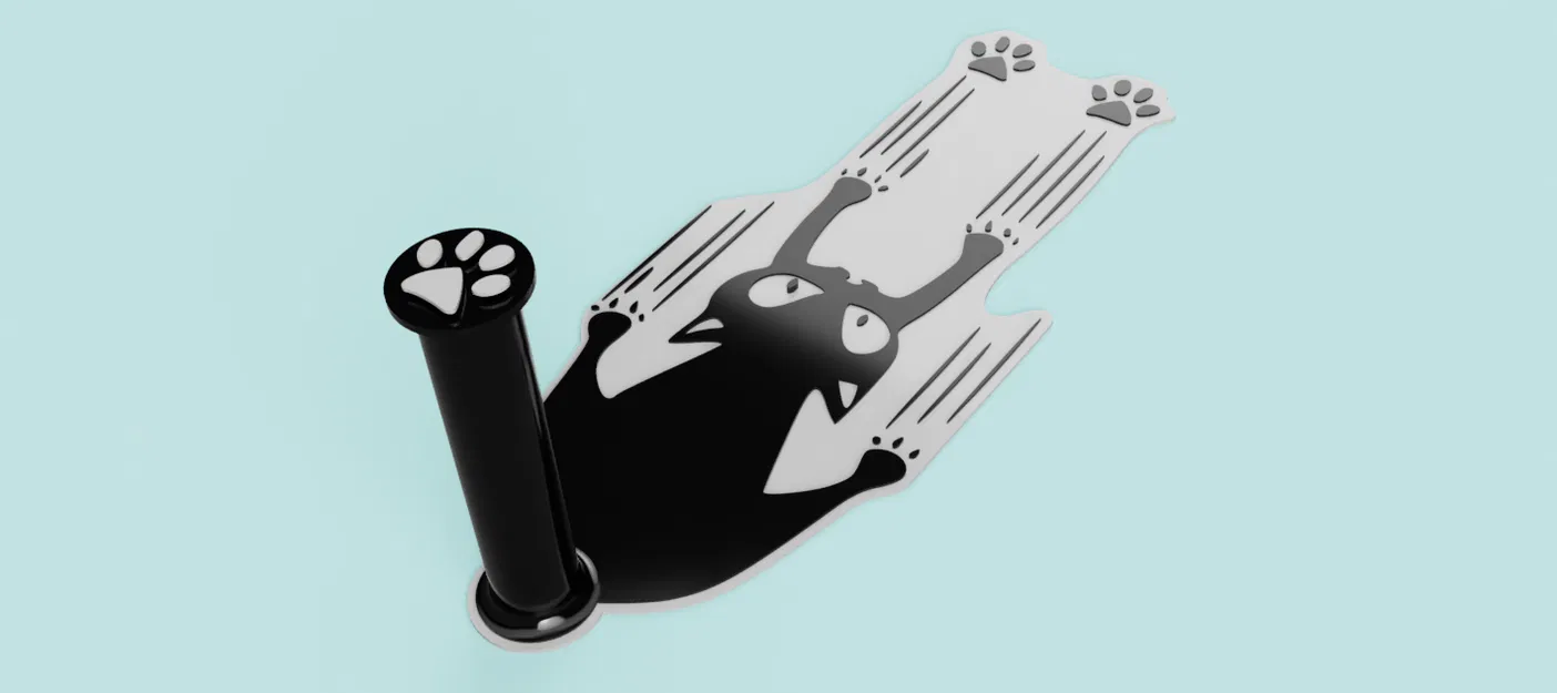 GIÁ ĐỠ GIẤY VỆ SINH HÌNH CON MÈO - Image 1