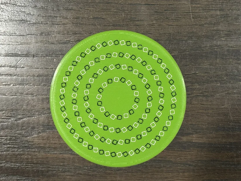 Ảo ảnh xoắn ốc các vòng tròn - Image 1