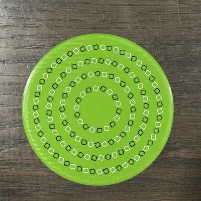 Ảo ảnh xoắn ốc các vòng tròn