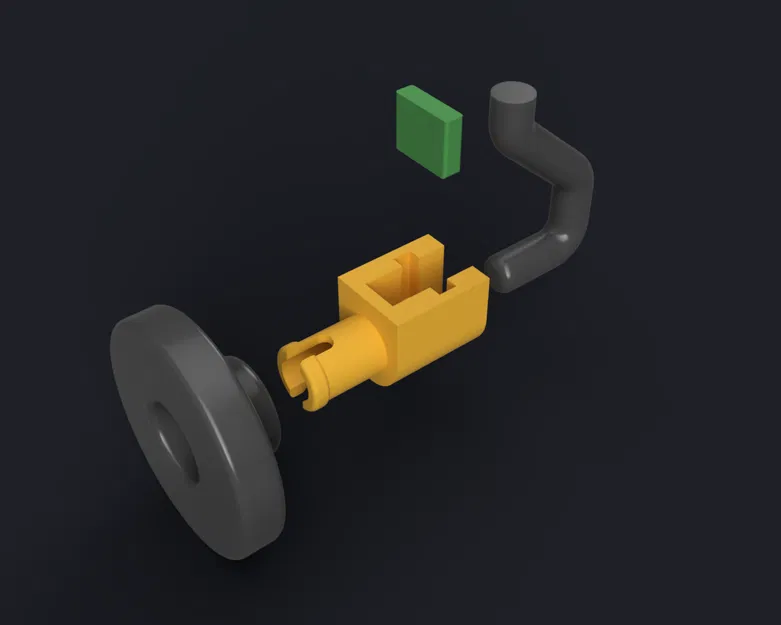 Trục bánh xe máy rửa bát AEG - Image 1