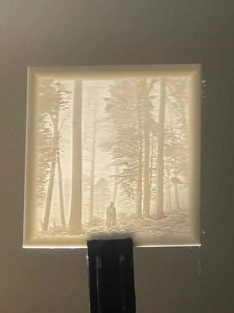 Tranh Lithophane Ảnh Bìa Album "Folklore" - Image 1