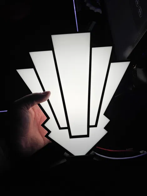 Hộp đèn Art Deco - AMS - Image 1