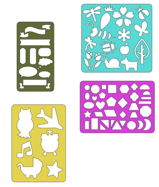 Khuôn Vẽ Cho Bé - Image 1