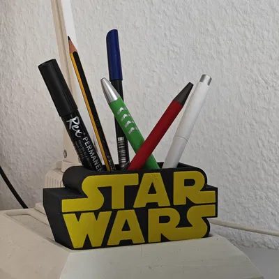 Chân Cắm Bút Logo Star Wars