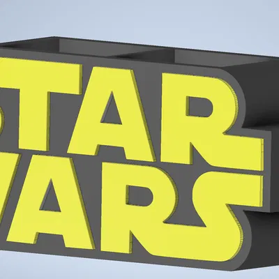 Chân Cắm Bút Logo Star Wars