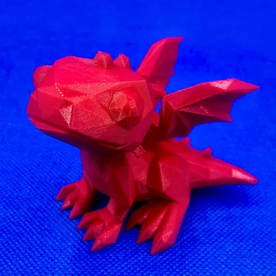 Rồng Dễ Thương Phiên Bản Low Poly