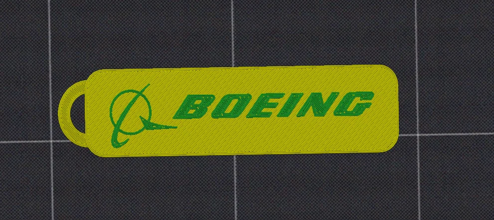 Móc Khóa Boeing 2 Màu Siêu Chất - Image 2