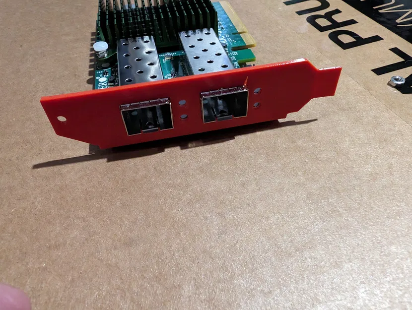 Khung Gắn Card Supermicro AOC-STGN-i2S Vào QNAP - Image 2