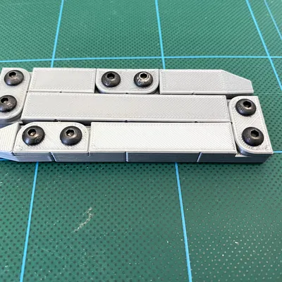 Thước Kẻ Gấp Gọn Cho Game Miniature Để Bàn