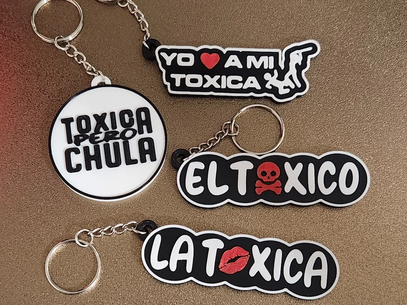 Bộ Sưu Tập Móc Khóa Độc Hại "Toxicos Pack" - Image 1