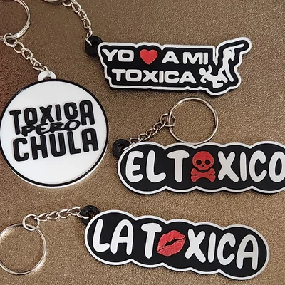 Bộ Sưu Tập Móc Khóa Độc Hại "Toxicos Pack"