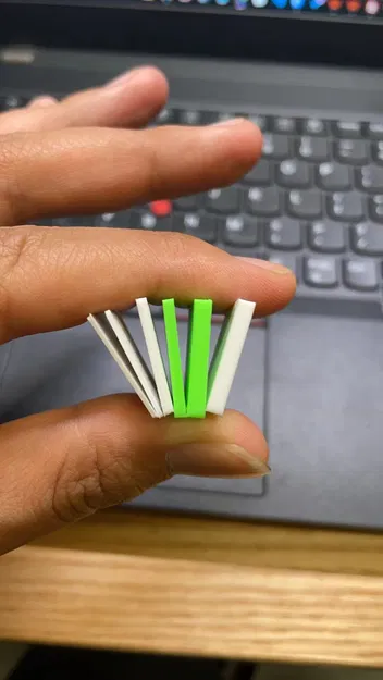 Thẻ kiểm tra độ chính xác bản in (Test printing accuracy card) - Image 2