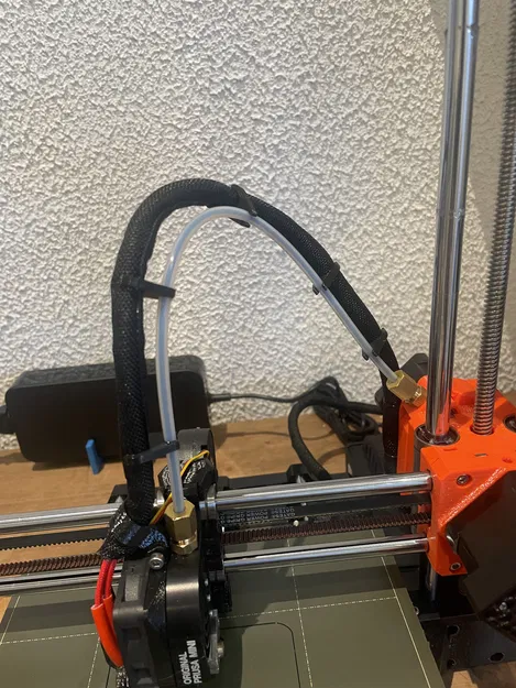 Giá đỡ dây cáp và ống PTFE cho Prusa Mini/+ - Image 1