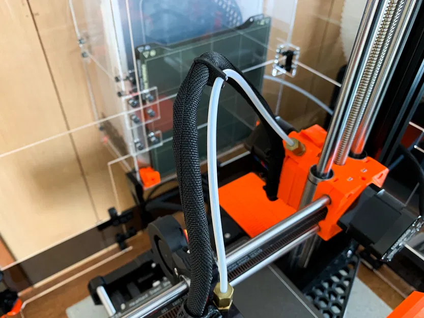 Kẹp Ống PTFE và Dây cáp cho Prusa MINI - Image 2