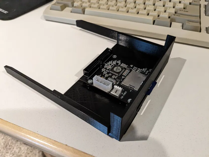 Khay 5.25" + Ray Trượt Cho Adapter SD Sang IDE - Image 1