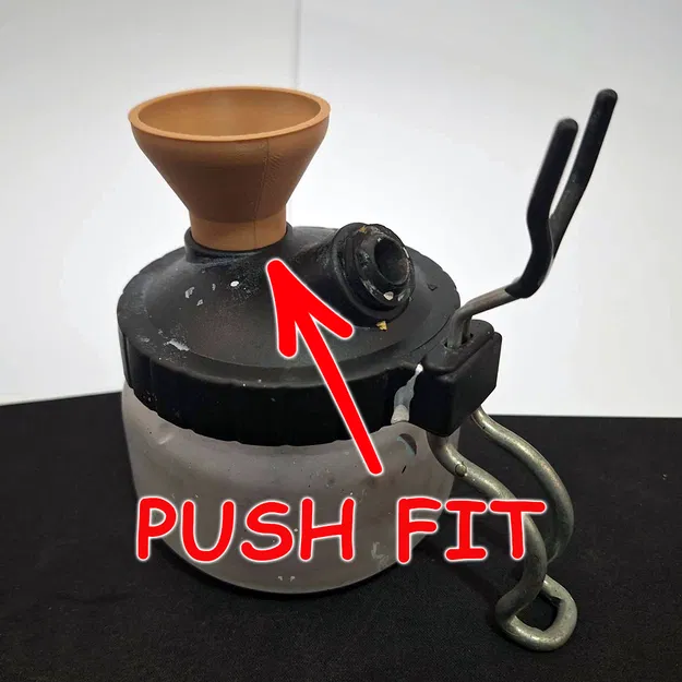 Phễu Cho Giá Đỡ / Hũ Rửa Airbrush - Image 1