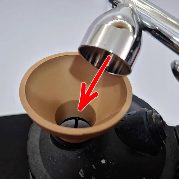 Phễu Cho Giá Đỡ / Hũ Rửa Airbrush - Image 2