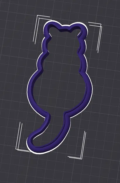 Khuôn Cắt Bánh Quy Hình Mèo - Image 1