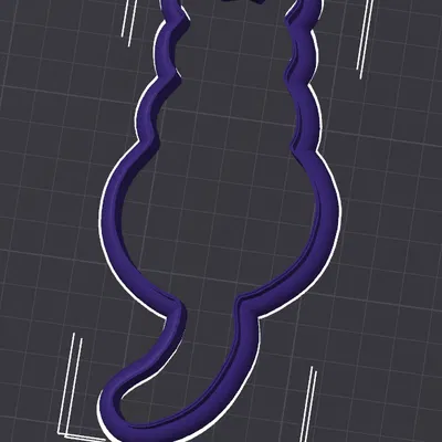 Khuôn Cắt Bánh Quy Hình Mèo