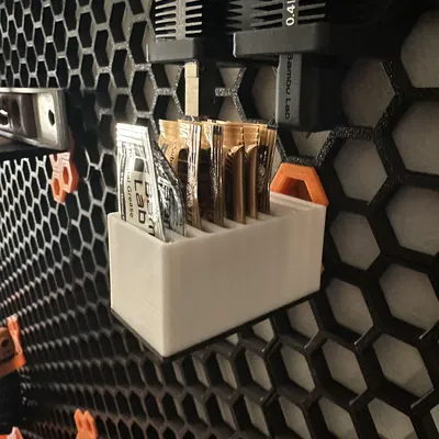 Giá Đỡ Gói Keo & Mỡ Bambu Labs Cho Tường Lưu Trữ Tổ Ong