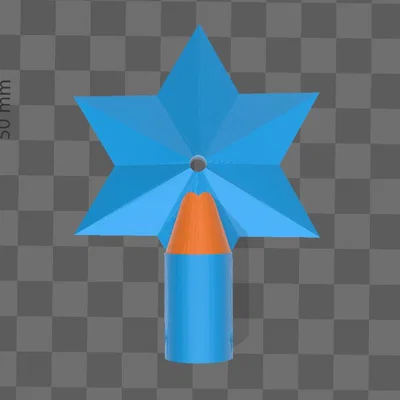 Ngôi Sao Trang Trí Cây Thông Noel