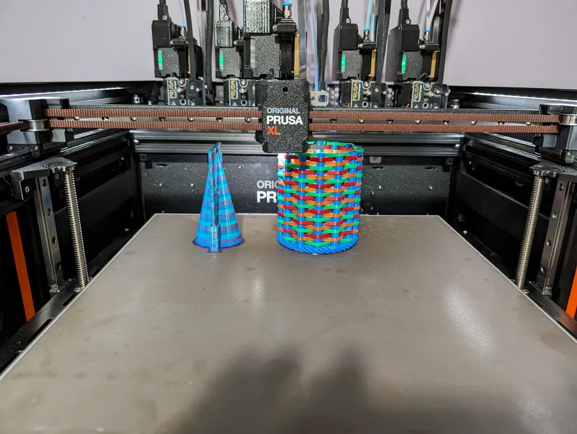 Ống Cắm Bút Dệt Nhiều Màu - Bản Cao - Image 2