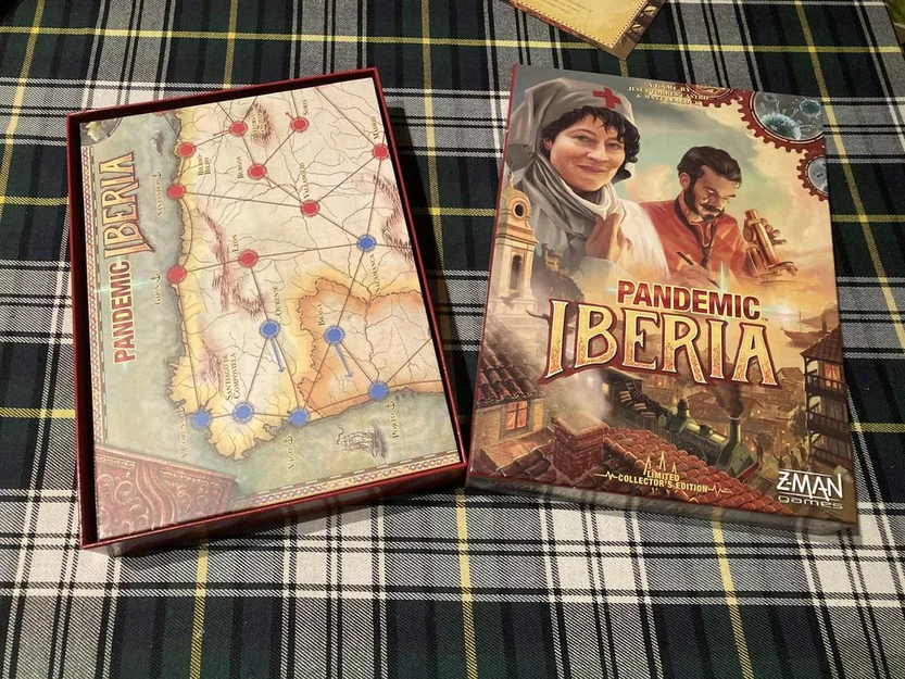 Bộ Insert Sắp Xếp Hộp Game Pandemic Iberia - Image 1