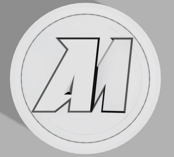 Móc Khóa (Ghim) Logo Action Man - Image 1