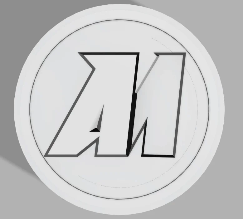 Móc Khóa (Ghim) Logo Action Man