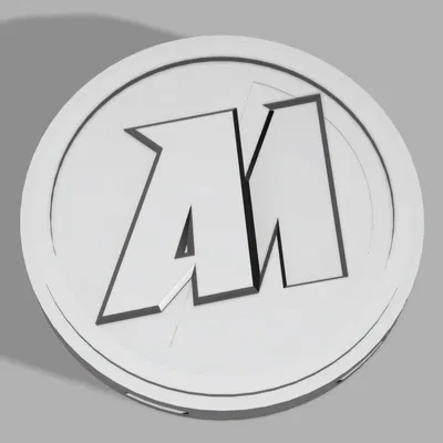 Móc Khóa (Ghim) Logo Action Man