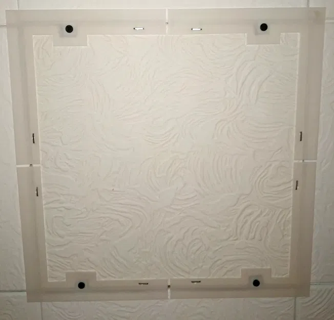 Viền cửa sập trần cho gạch gỗ - Image 1