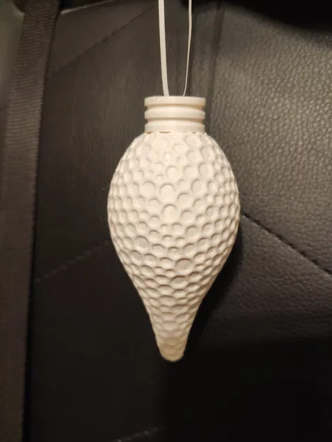 Móc Trang Trí Giáng Sinh Họa Tiết Voronoi (Bản đặc) - Image 1