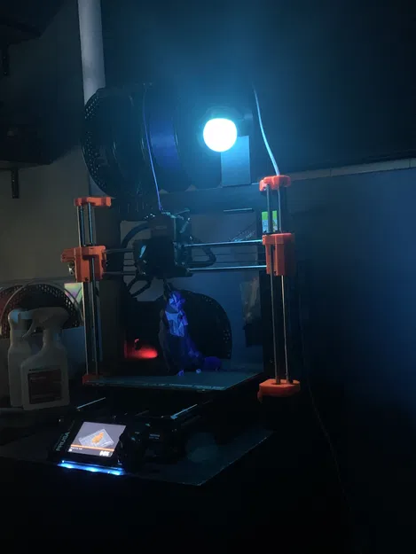 Kẹp Giữ Đui Đèn E26 Cho Prusa MK4/MK3 - Image 2