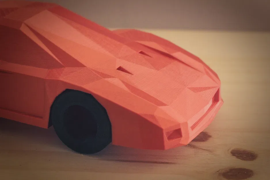Ferrari F40 Low-Poly - Image 3