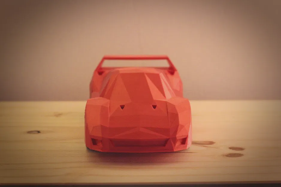 Ferrari F40 Low-Poly - Image 4