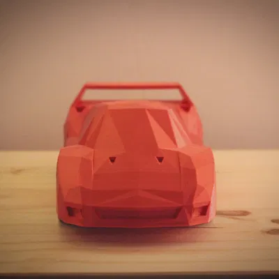 Ferrari F40 Low-Poly