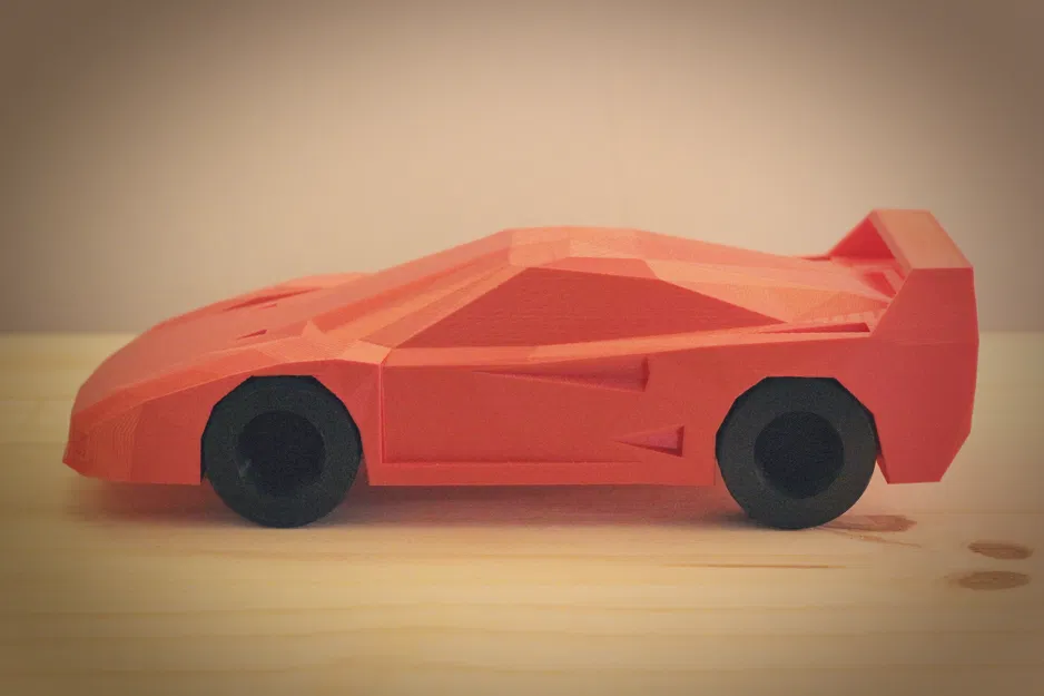 Ferrari F40 Low-Poly - Image 7
