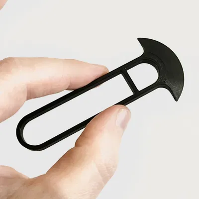 Dụng cụ cạo giường in 3D HEX lưỡi bán nguyệt, in nhanh, hoa văn lục giác