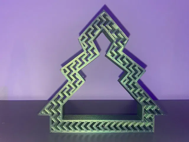 Cây Thông Giáng Sinh Xương Cá Rỗng Ruột - Image 2