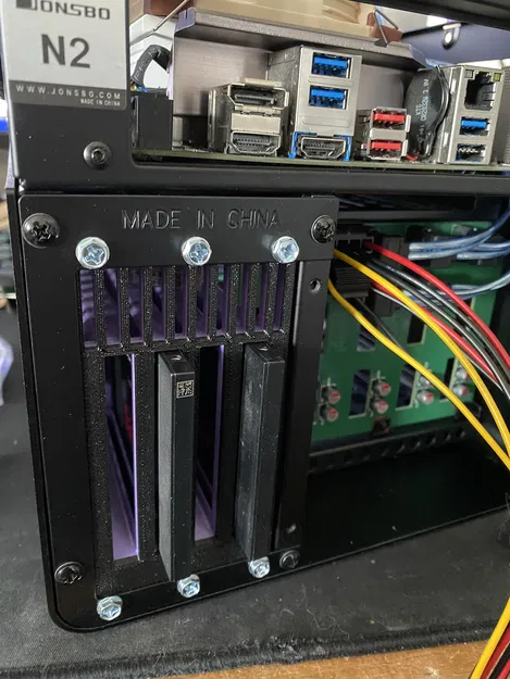 Jonsbo N2 SSD Hotswap Bay SFX - Image 1