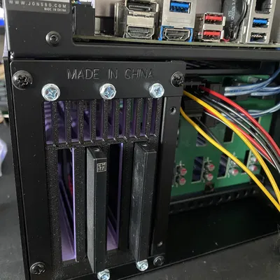 Jonsbo N2 SSD Hotswap Bay SFX