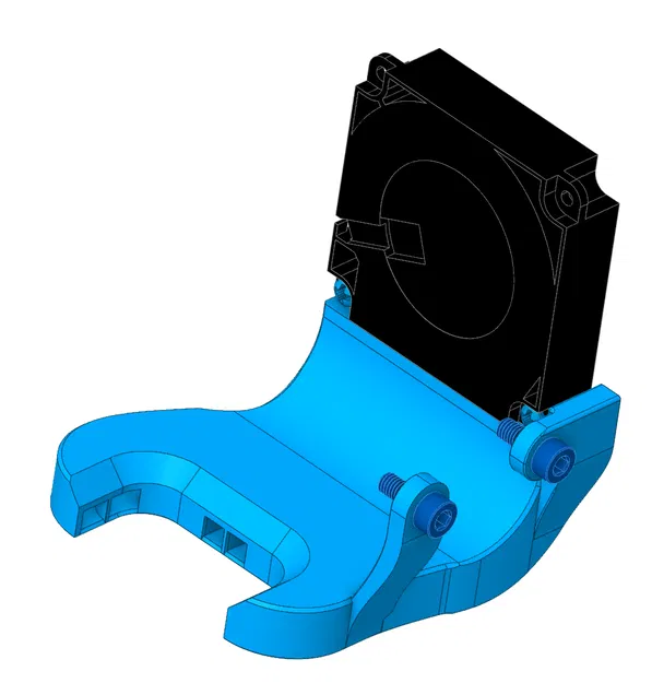 Ống dẫn quạt Hemera XS 4010 - Image 1