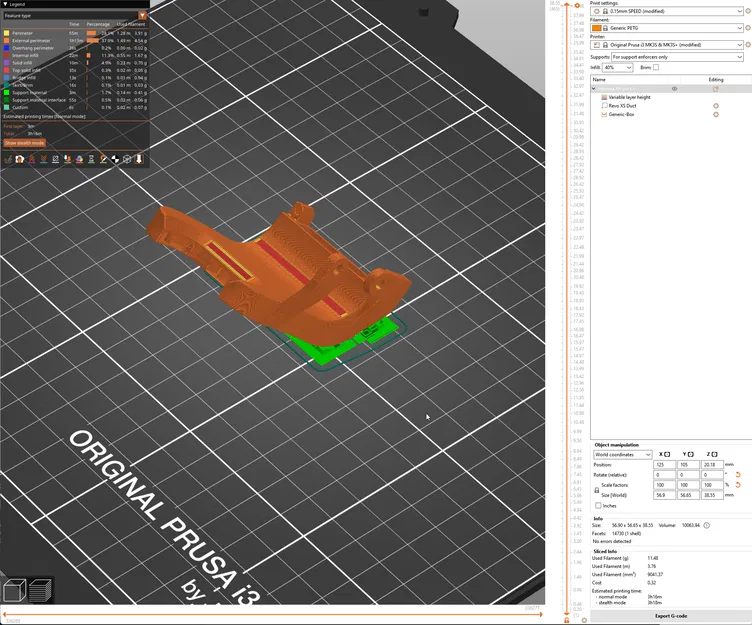 Ống dẫn quạt Hemera XS 4010 - Image 2