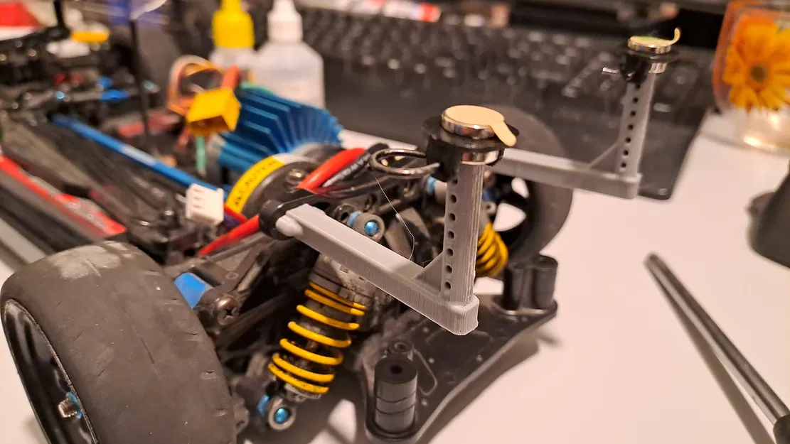 Tấm Đệm Thân Xe RC Kiêm Đế Giữ Nam Châm (openSCAD) - Image 3