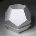 Chậu Hoa Dodecahedron Có Đĩa Hứng - Thumbnail 7